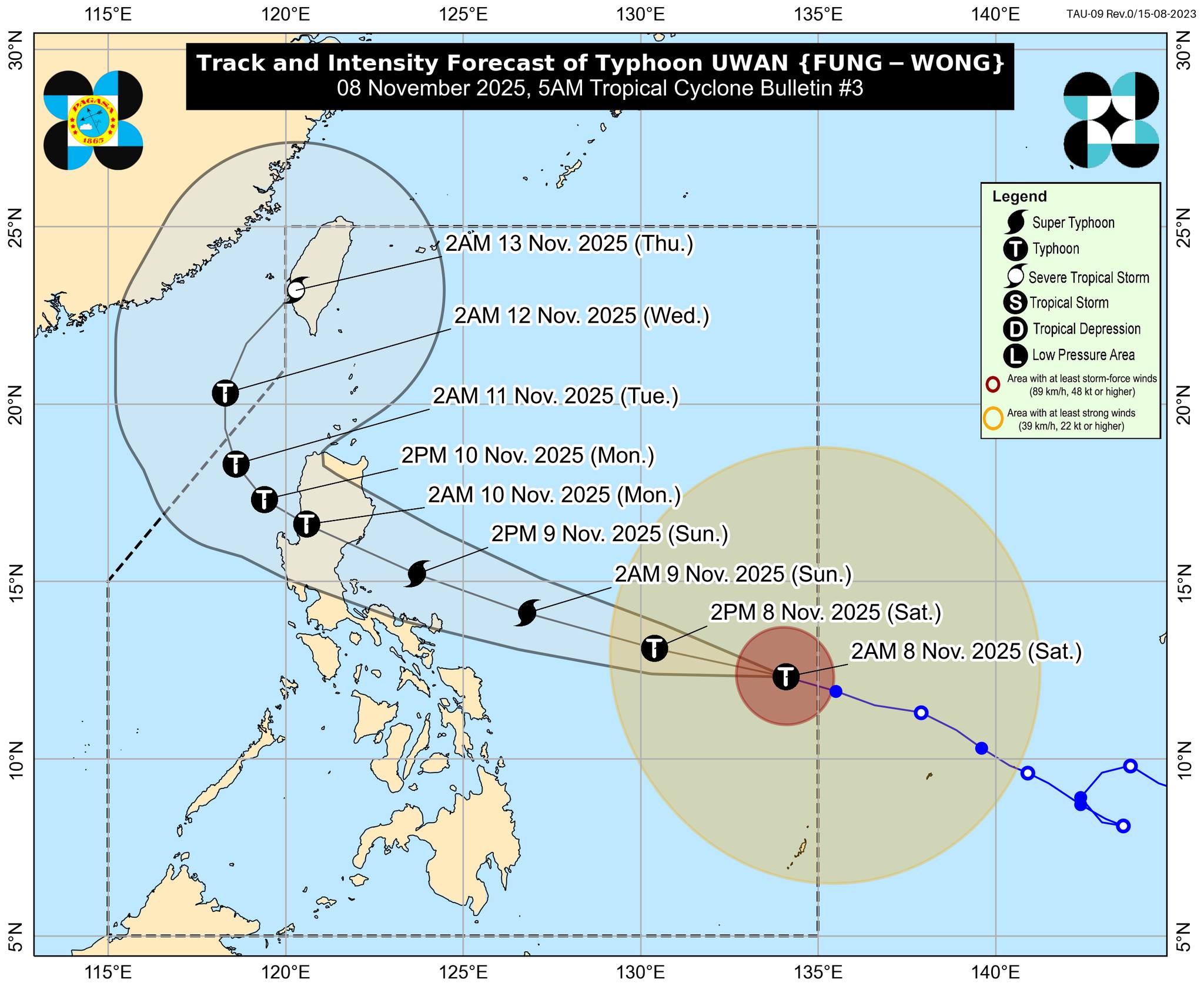 18 lalawigan nanganganib malubog sa 200mm+ na ulan dahil kay ‘Uwan’