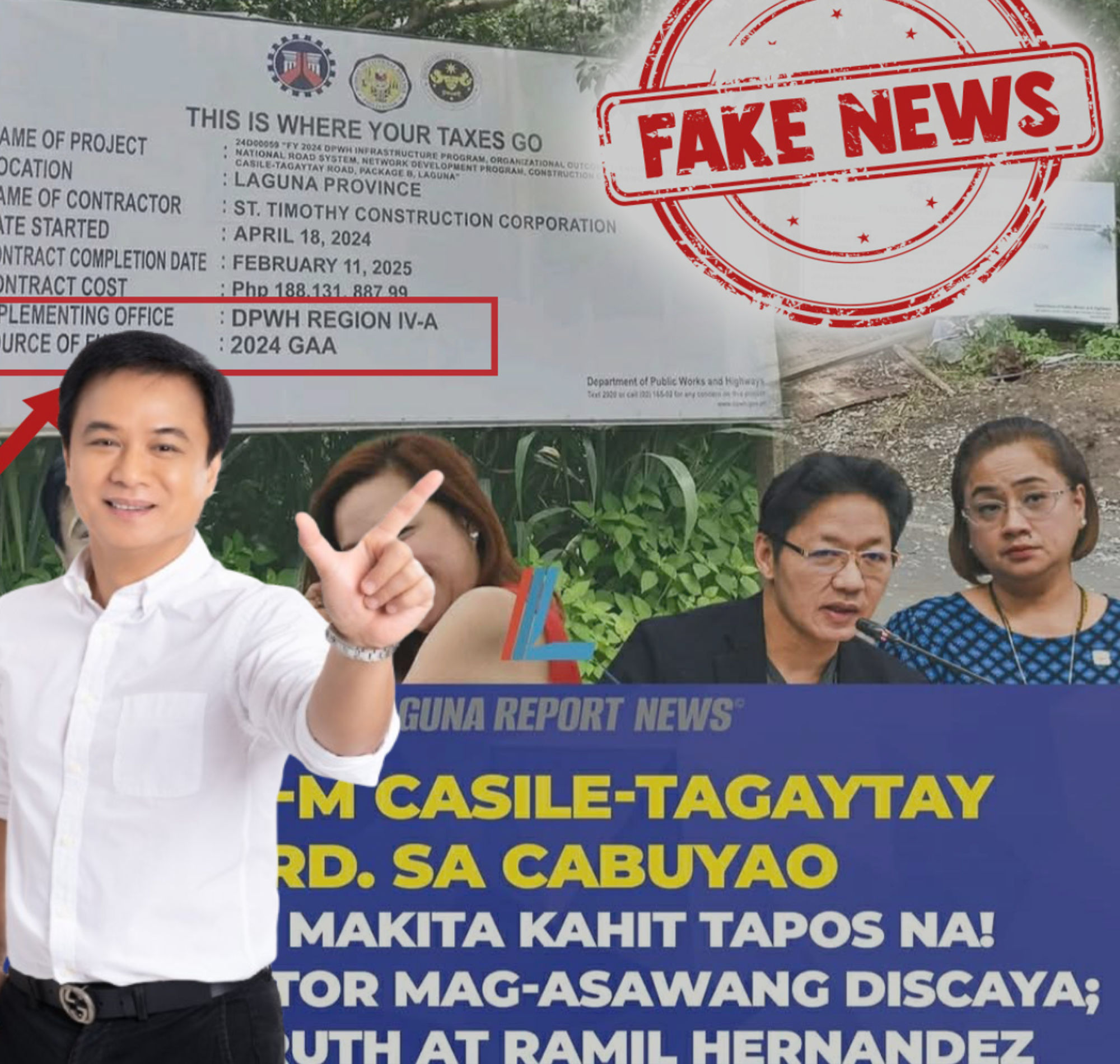 Cong. Ramil Hernandez flags ‘fake news’ on Casile Bypass delay — What’s the real story?
