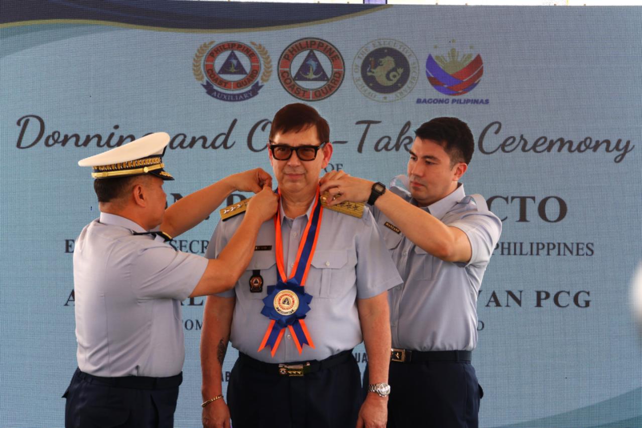 Ralph Recto named PCG auxiliary Vice Admiral — Symbolic honor or strategic alliance at sea?