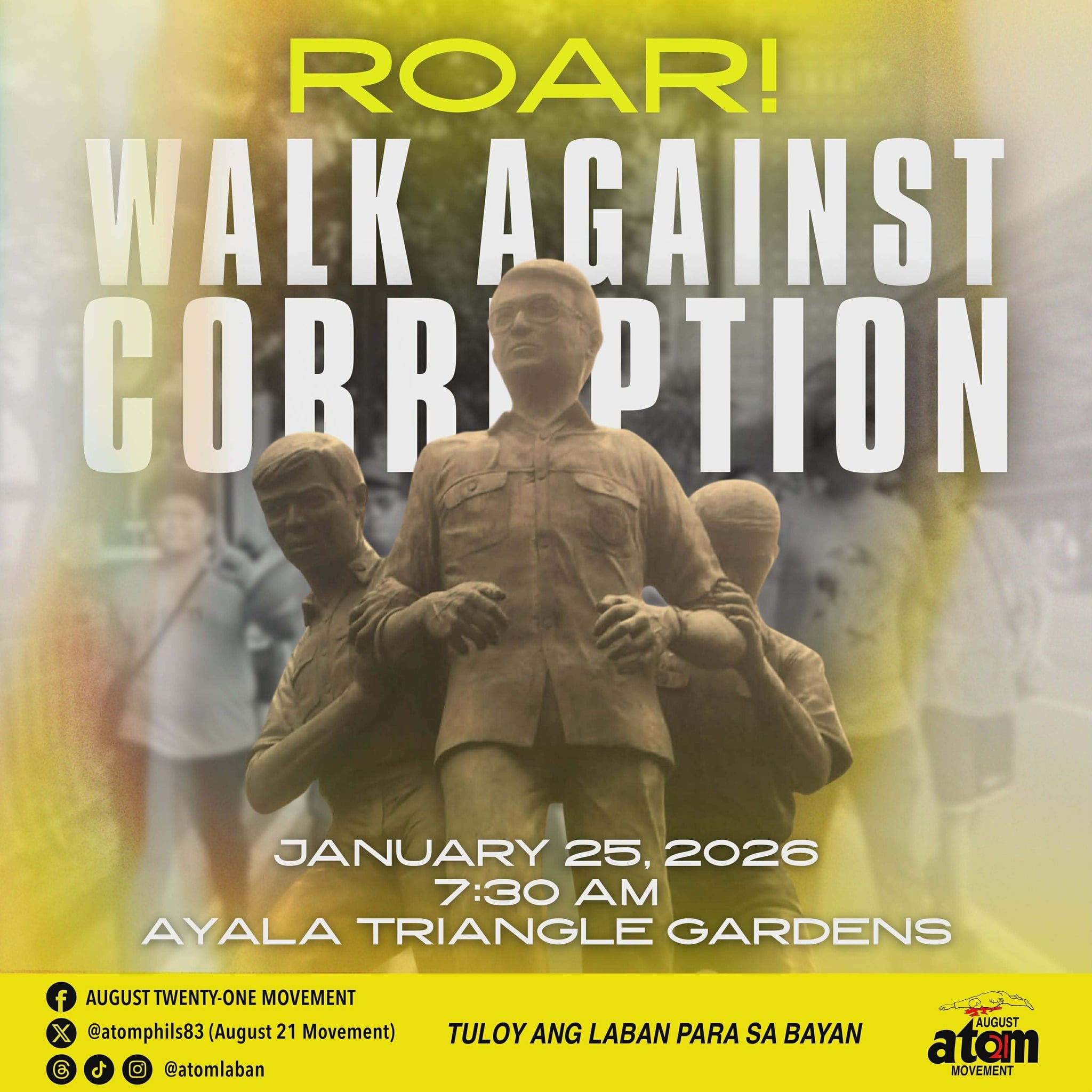 ROAR! A WALK AGAINST CORRUPTION