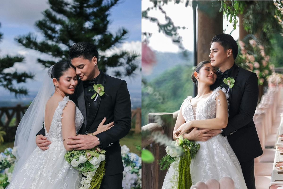 Loisa Andalio at Ronnie Alonte, ikinasal na sa kanilang ika-9 anibersaryo