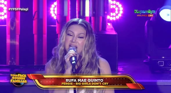 Rufa Mae Quinto, first win sa ‘Your Face Sounds Familiar’