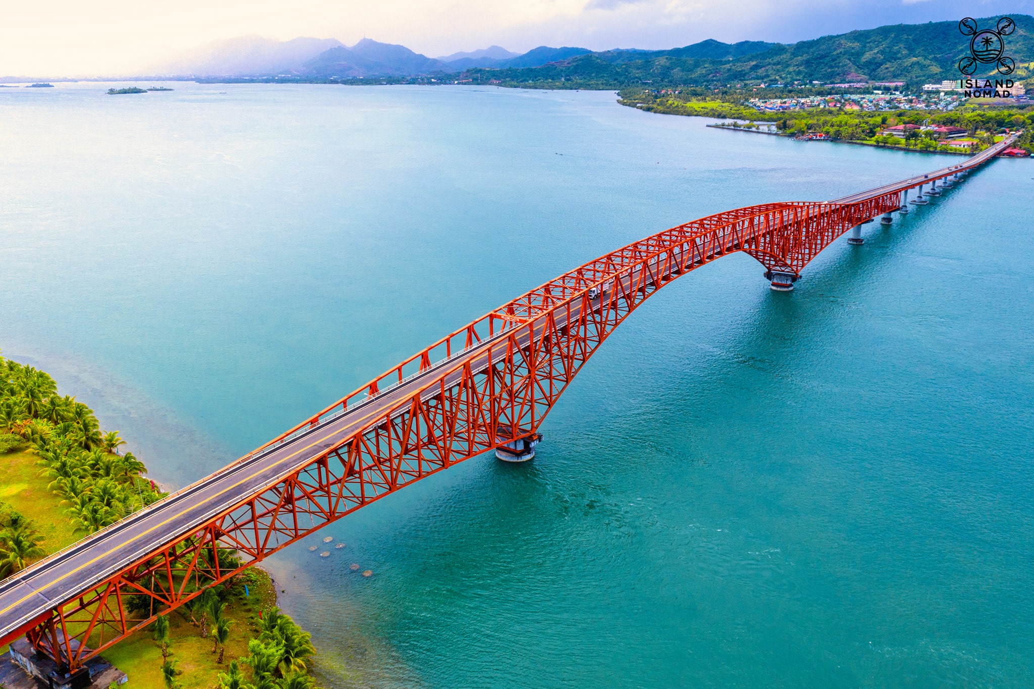 Banta sa kaligtasan: San Juanico Bridge isinara sa mga truck at bus