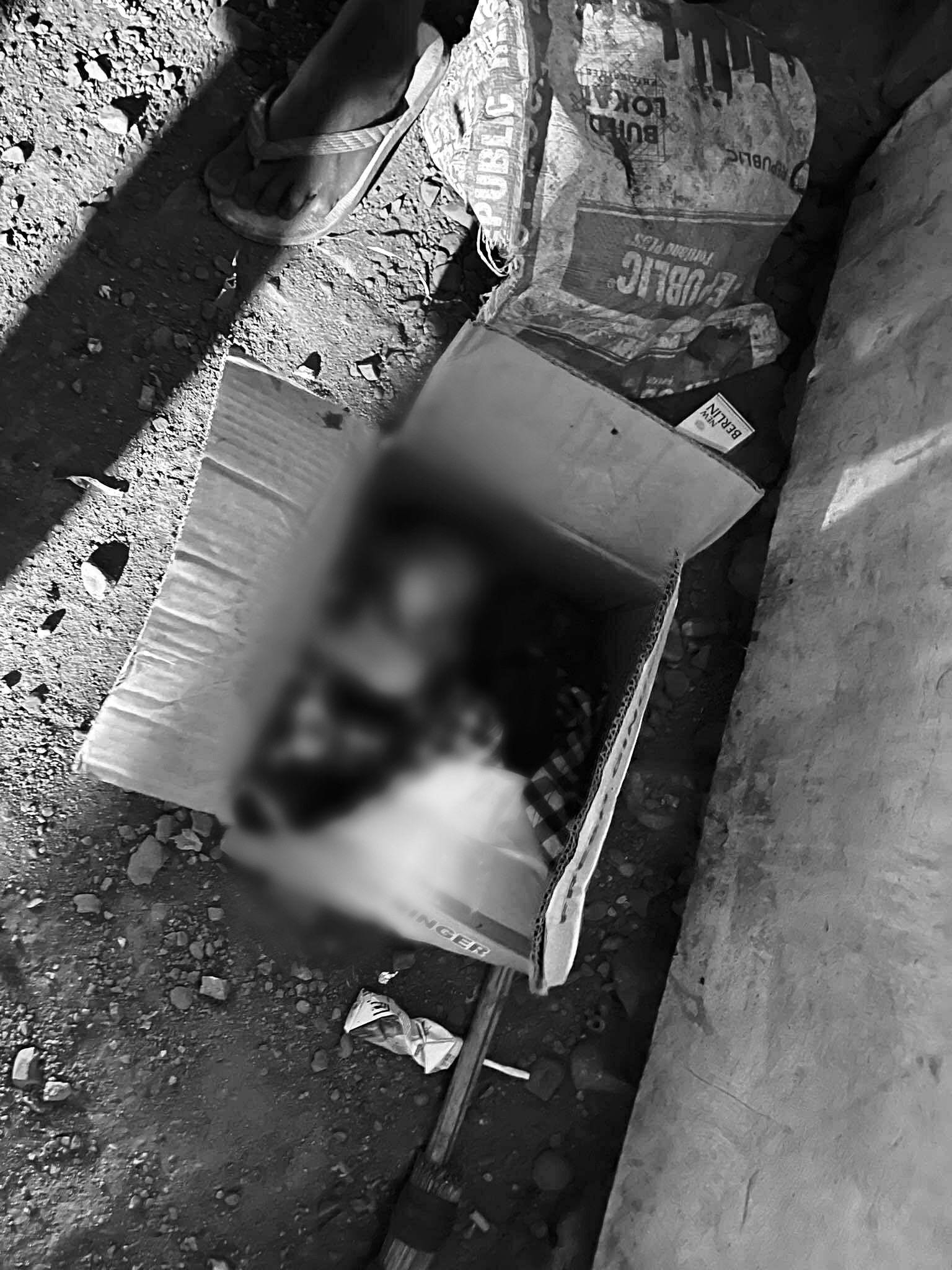 Bangkay ng sanggol na babae, natagpuan sa isang dump site sa Palawan