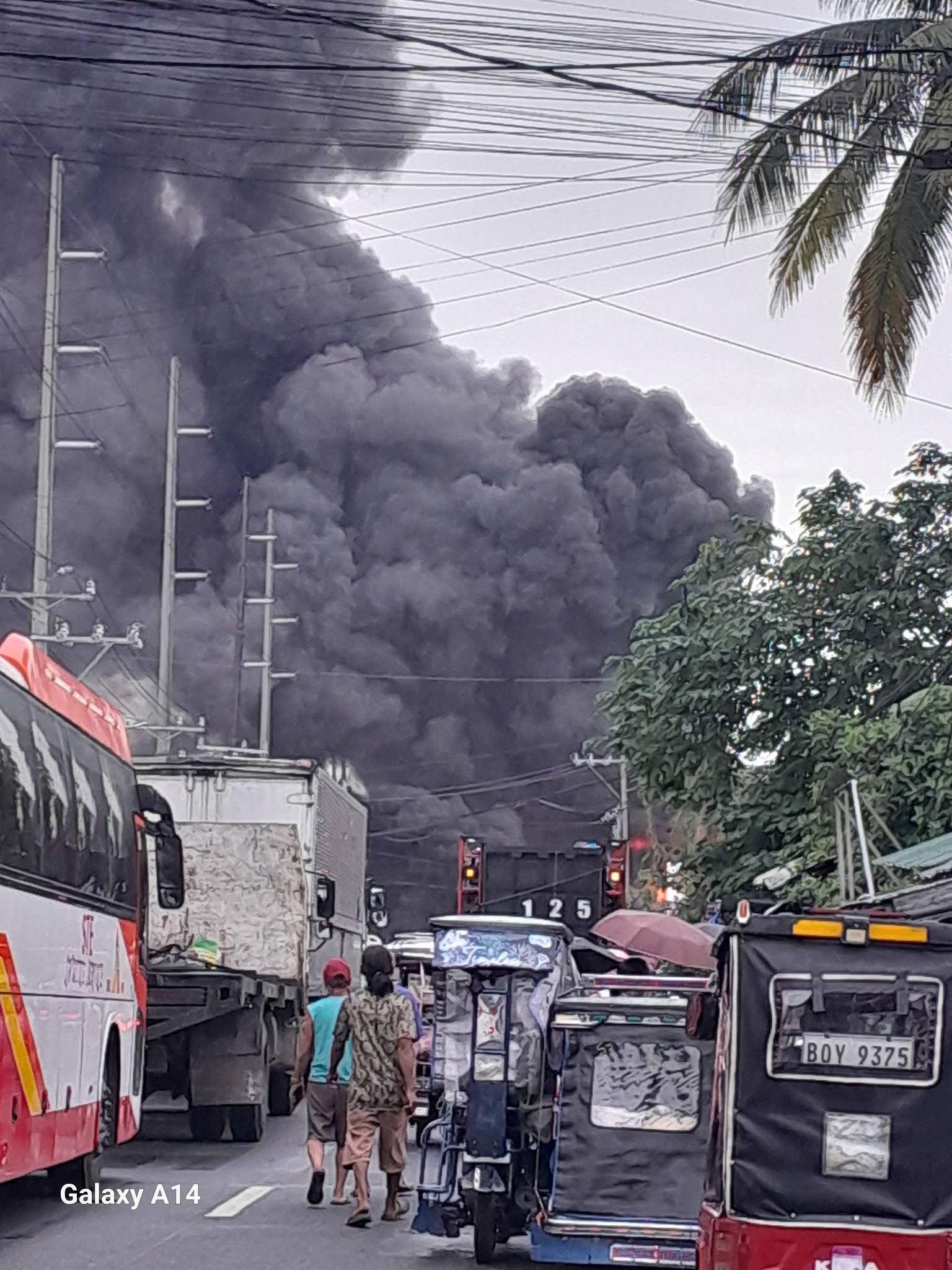 Large fire guts vulcanizing shop in Calamba