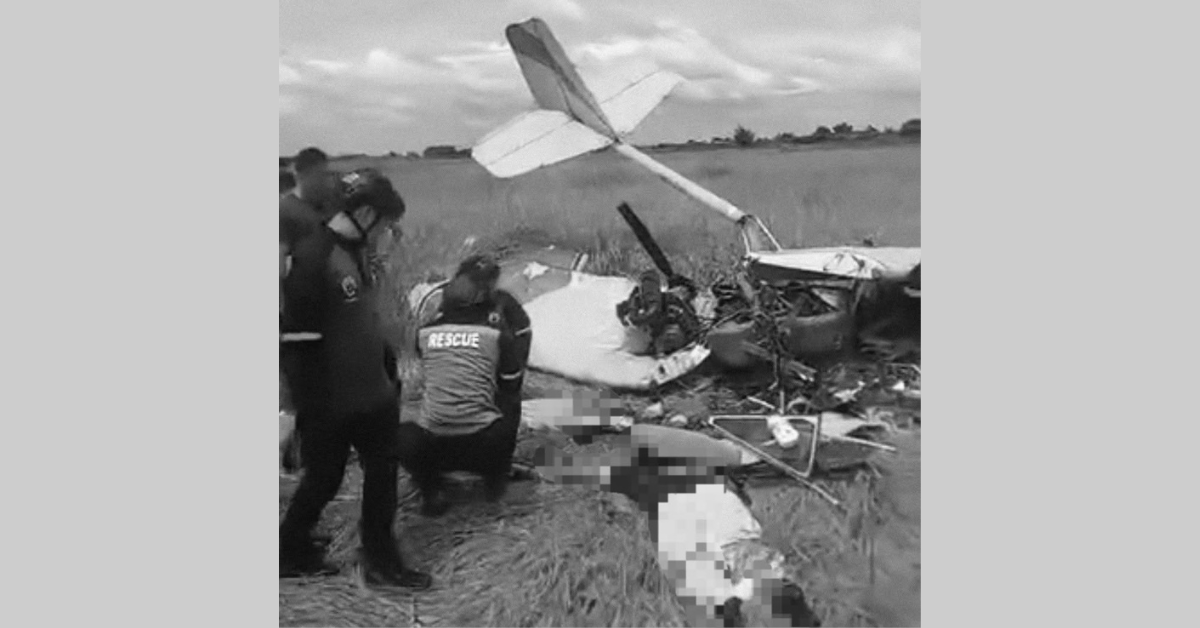 Plane crash sa Tarlac! 19-anyos piloto, 18-anyos pasahero, parehong patay