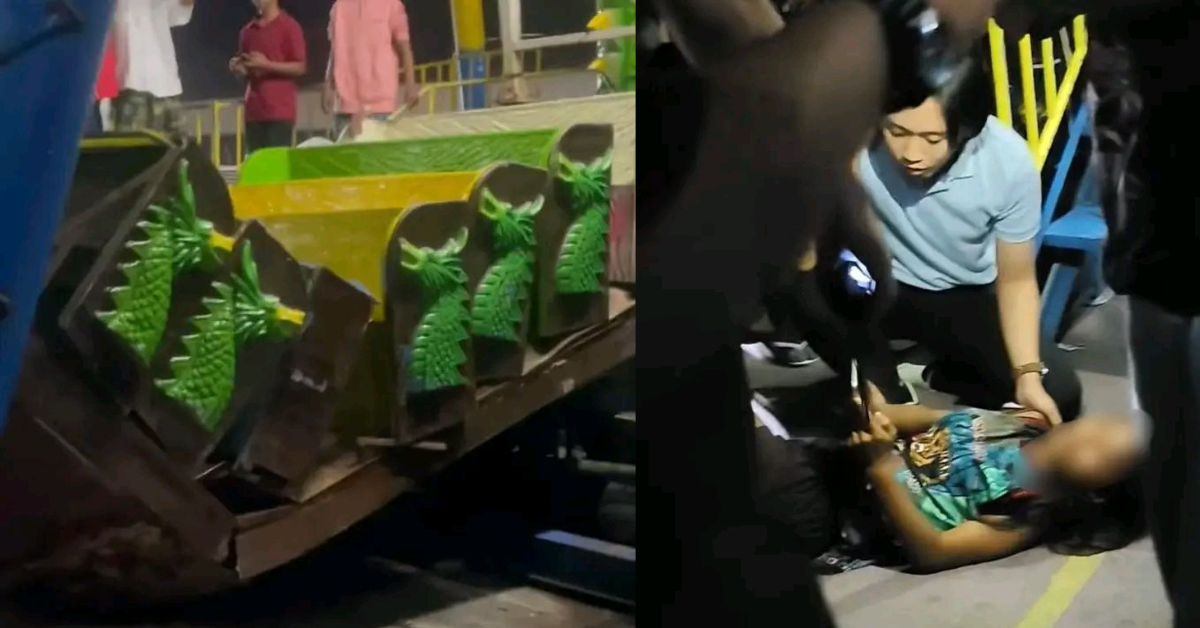 A Christmas fair ride collapsed in Pangasinan, leaving questions about safety checks