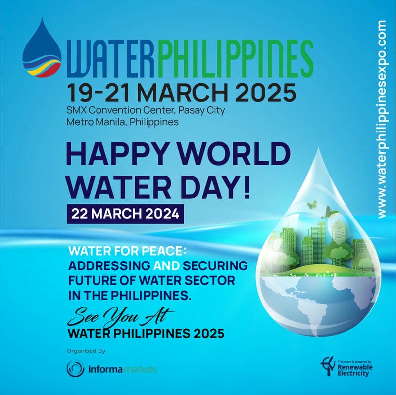 Water Philippines 2025: Nangunguna sa Napapanatiling Pamamahala ng Tubig para sa Matatag na Kinabukasan