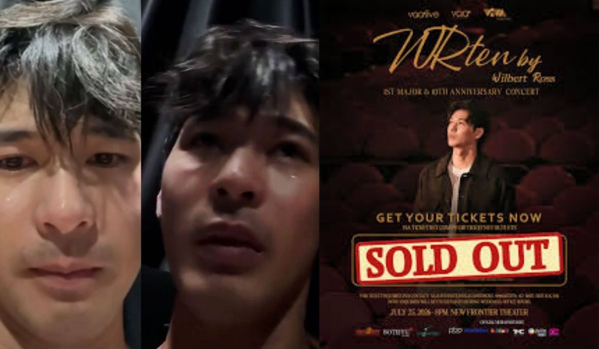 Sold out in 15 minutes! Wilbert Ross, napahagulgol sa balitang wala nang tickets ang anniversary concert