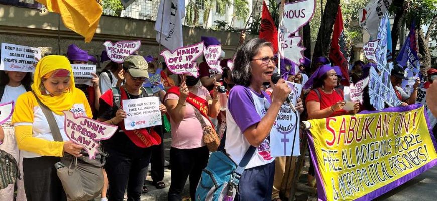 Advocates, Nanawagan Na Palayain Ang Bilanggong Pulitikal Na Kababaihan